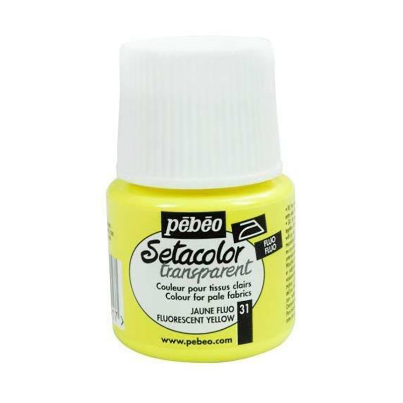 PEBEO Setacolor Light 45ml Fluorescent Yellow
