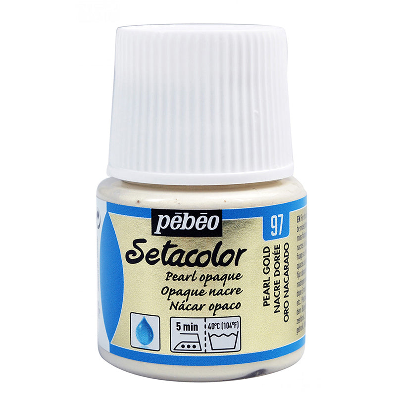 PEBEO Setacolor Opaque 45ml Pearl Gold