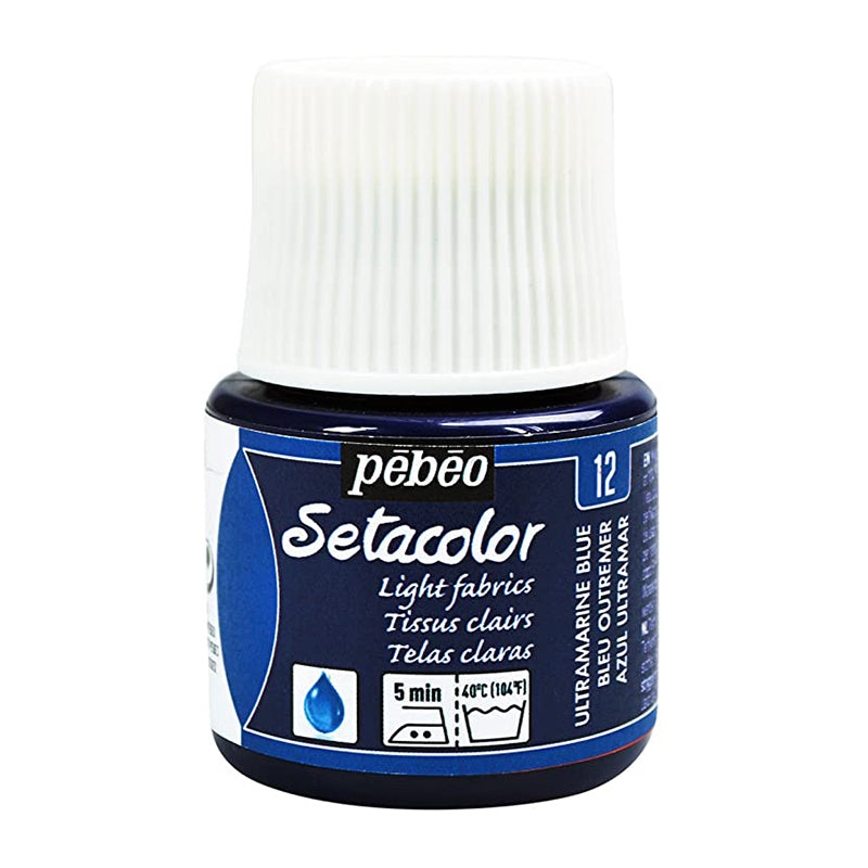 PEBEO Setacolor Light 45ml Ultramarine Blue