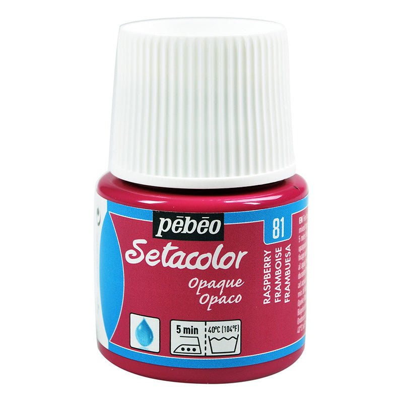 PEBEO Setacolor Opaque 45ml Raspberry