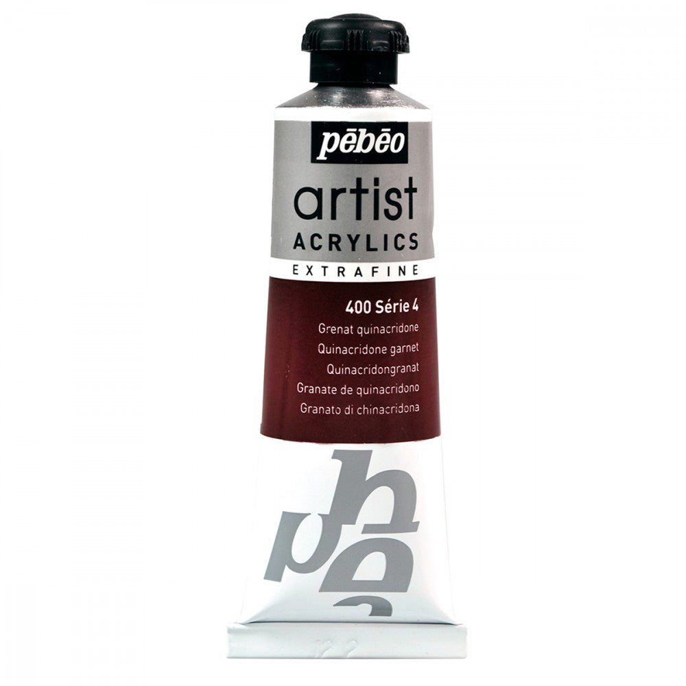 PEBEO Artist Acrylics EF 37ml S4 Quinacridone Garnet