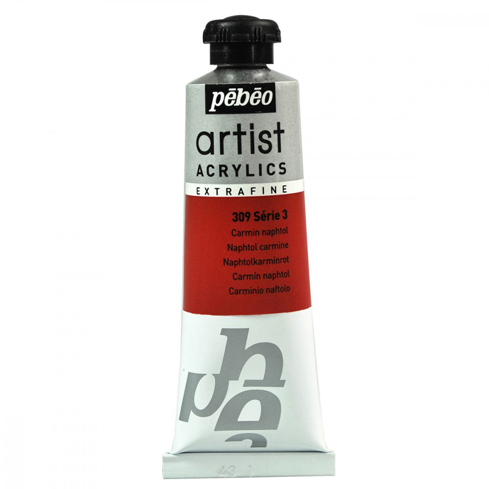 PEBEO Artist Acrylics EF 37ml S3 Naphthol Carmine