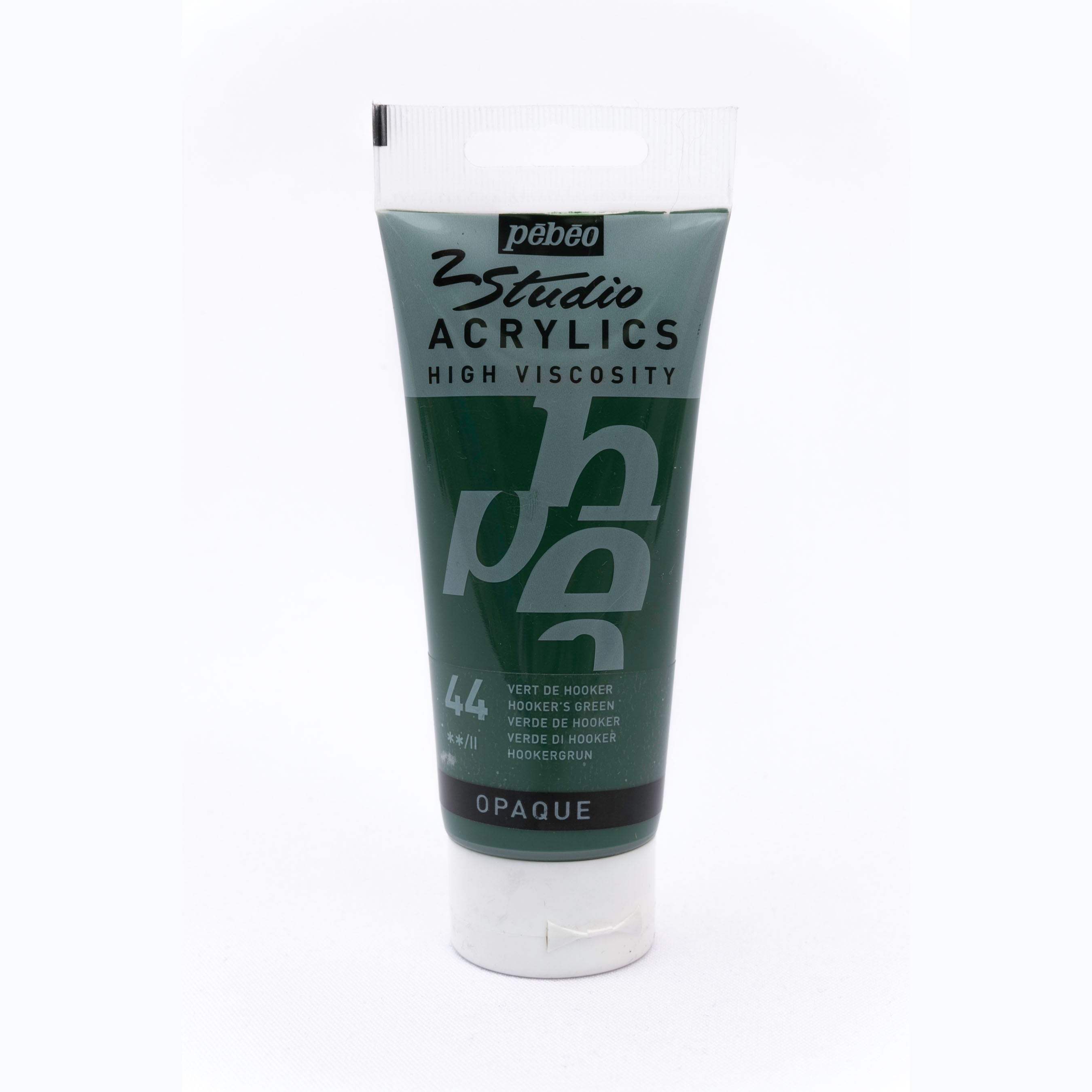 PEBEO Studio Acrylics High Viscosity 100ml Hookers Green