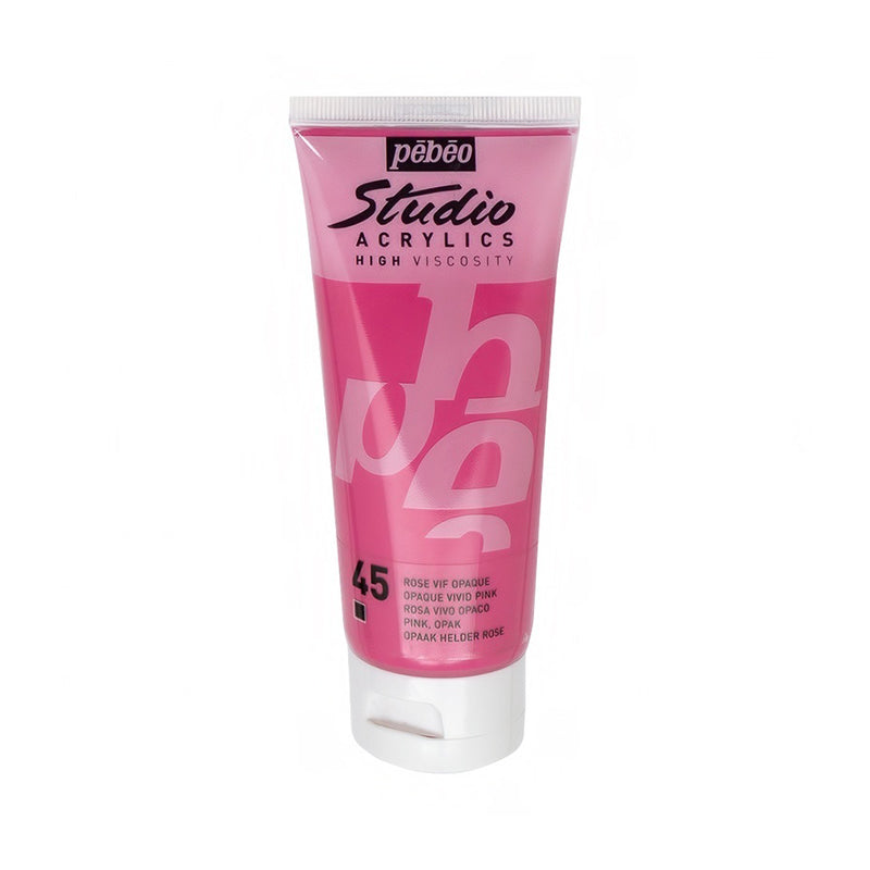 PEBEO Studio Acrylics HV 100ml Vivid Pink