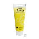 PEBEO Studio Acrylics High Viscosity 100ml Primary Yellow