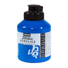 PEBEO Studio Acrylics High Viscosity 500ml Opaque Primary Cyan