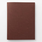 MIDORI MD Notebook Cover A4 10th Paper Dark Brown