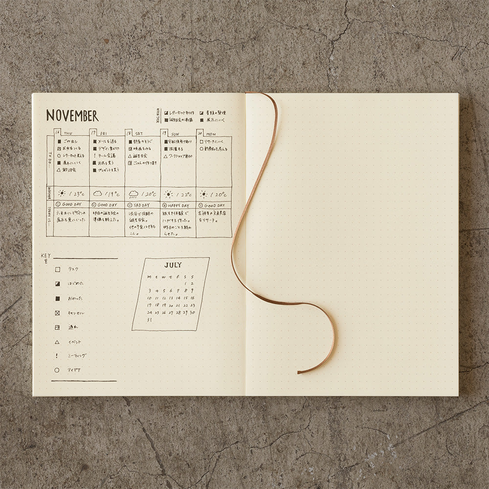 MIDORI MD Notebook A5 10th Anniv Dot Grid