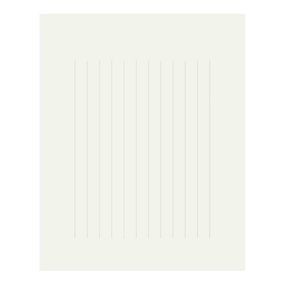 MIDORI MD Letter Pad Cotton Vertical Ruled Lines