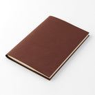 MIDORI MD Notebook Cover A5 10th Paper Dark Brown