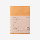 MIDORI MD Notebook Cover A6 10th Paper Light Brown