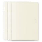 MIDORI MD Notebook Light A5 Blank 3/pack