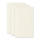 MIDORI MD Notebook Light B6 Slim Gridded 3/pack