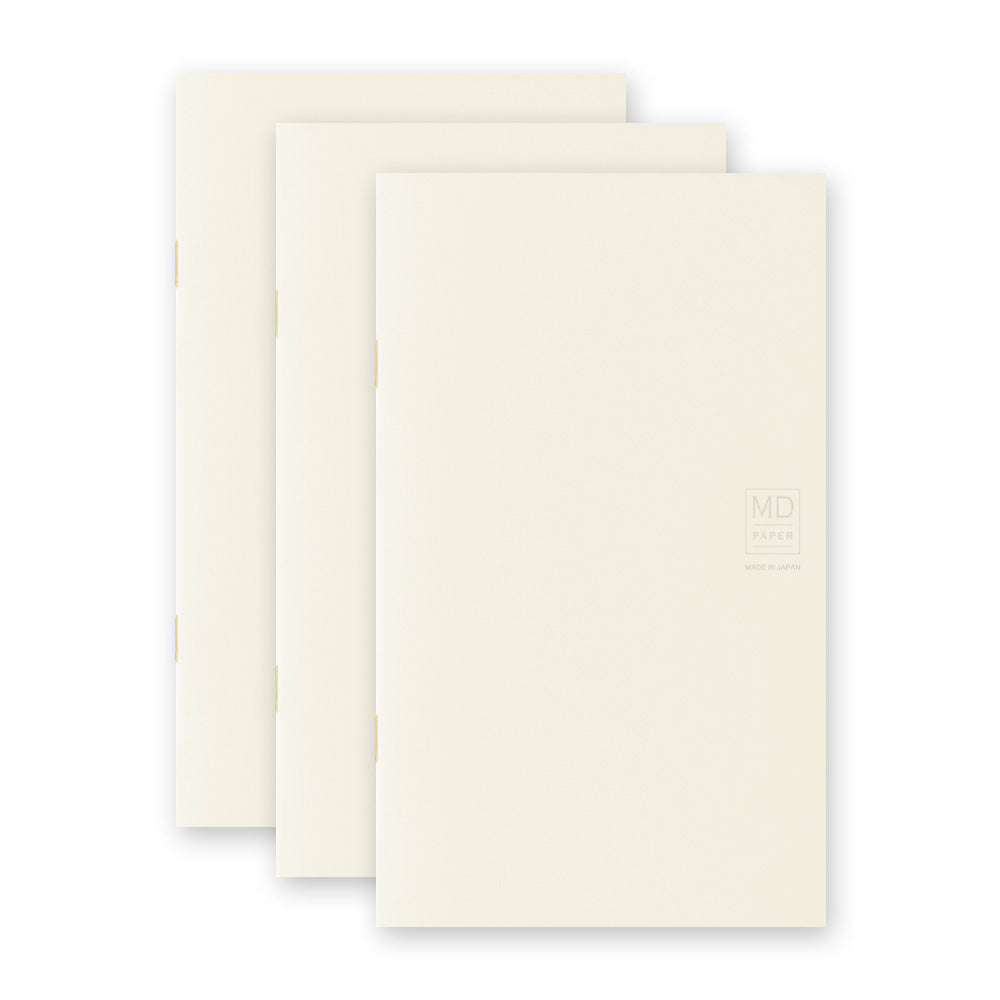 MIDORI MD Notebook Light B6 Slim Lined 3/pack