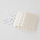 MIDORI MD Notebook Light B6 Slim Blank 3/pack