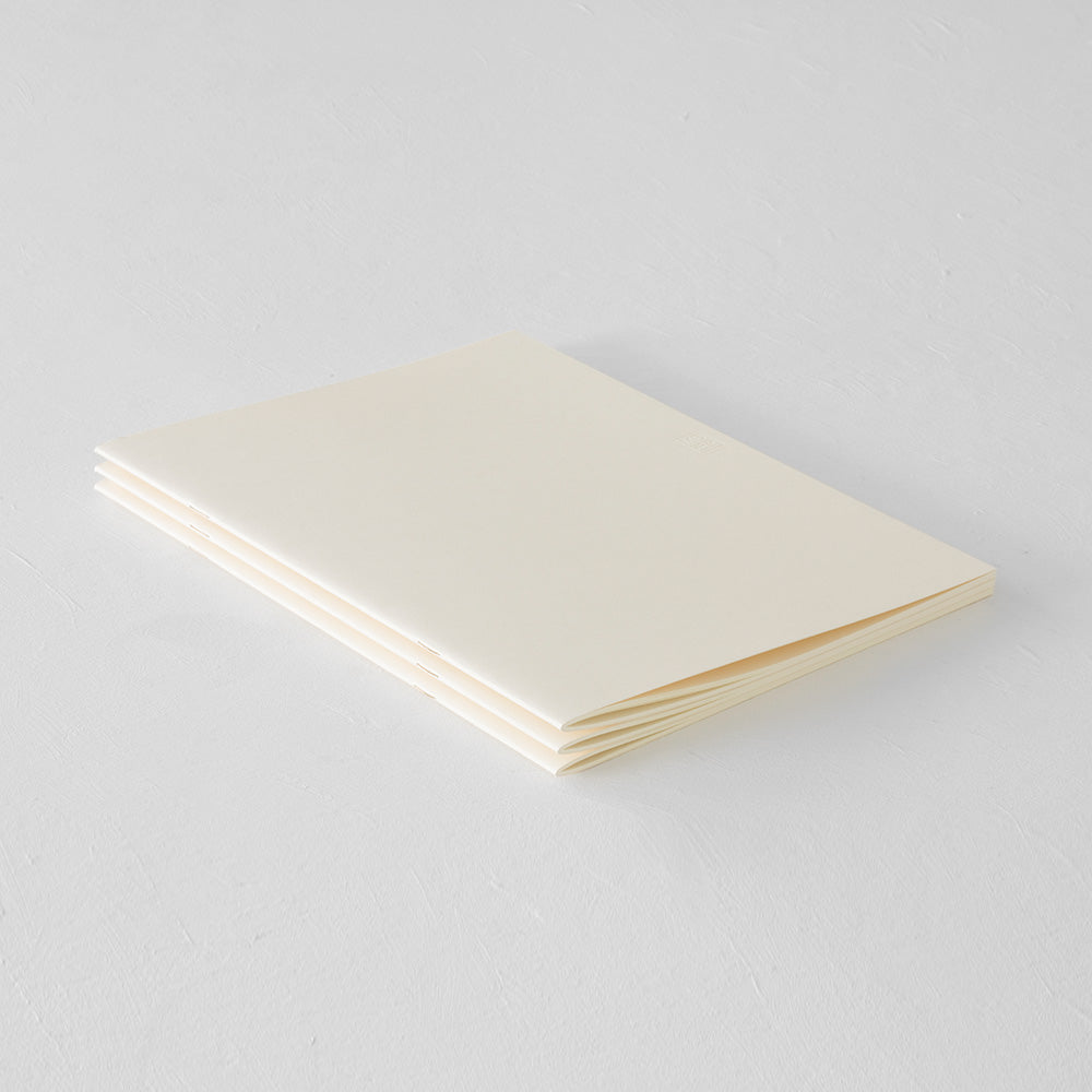 MIDORI MD Notebook Light A4 Variant Blank 3/pack