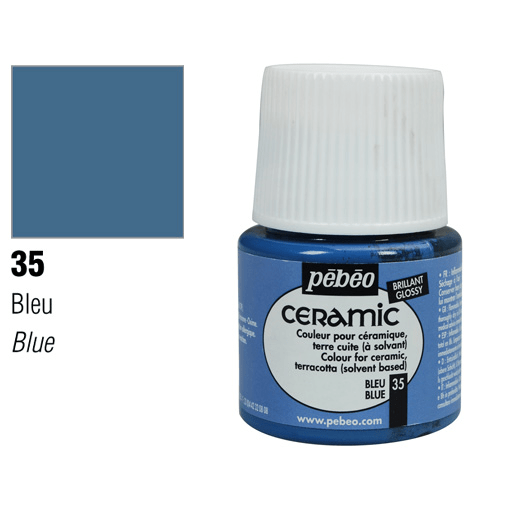 PEBEO Ceramic 45ml Blue