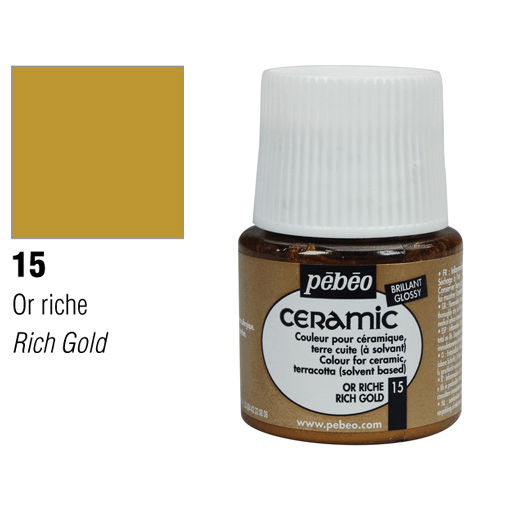 PEBEO Ceramic 45ml Rich Gold