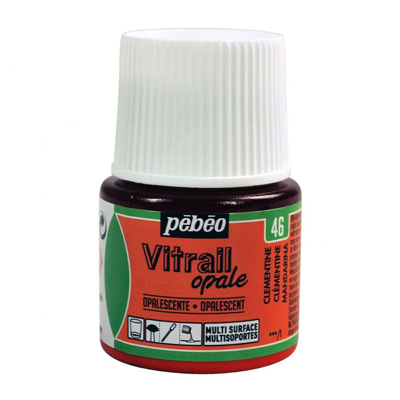 PEBEO Vitrail Opaque 45ml Clementine