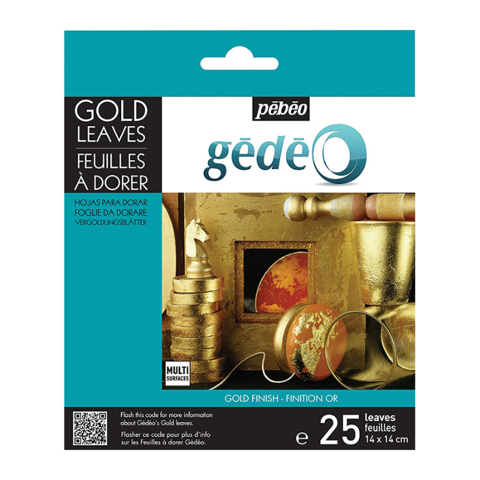 PEBEO gedeo Gilding Metal Leaf-Gold 25s