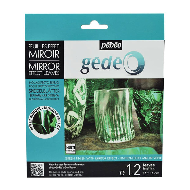 PEBEO gedeo Gilding Mirror Effect Leaf-Green