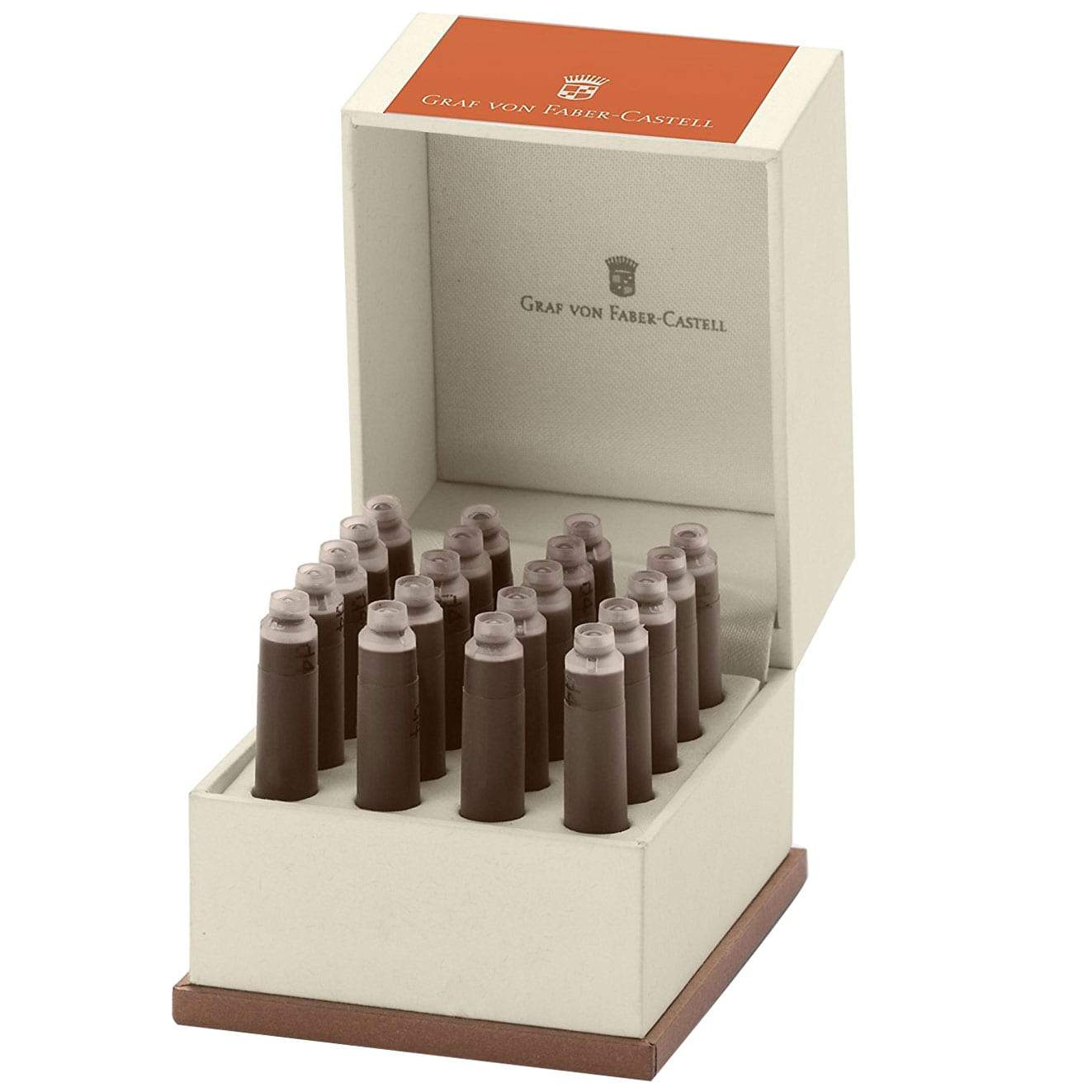 GRAF VON FABER CASTELL Ink Cartridges 20s Burnt Orange