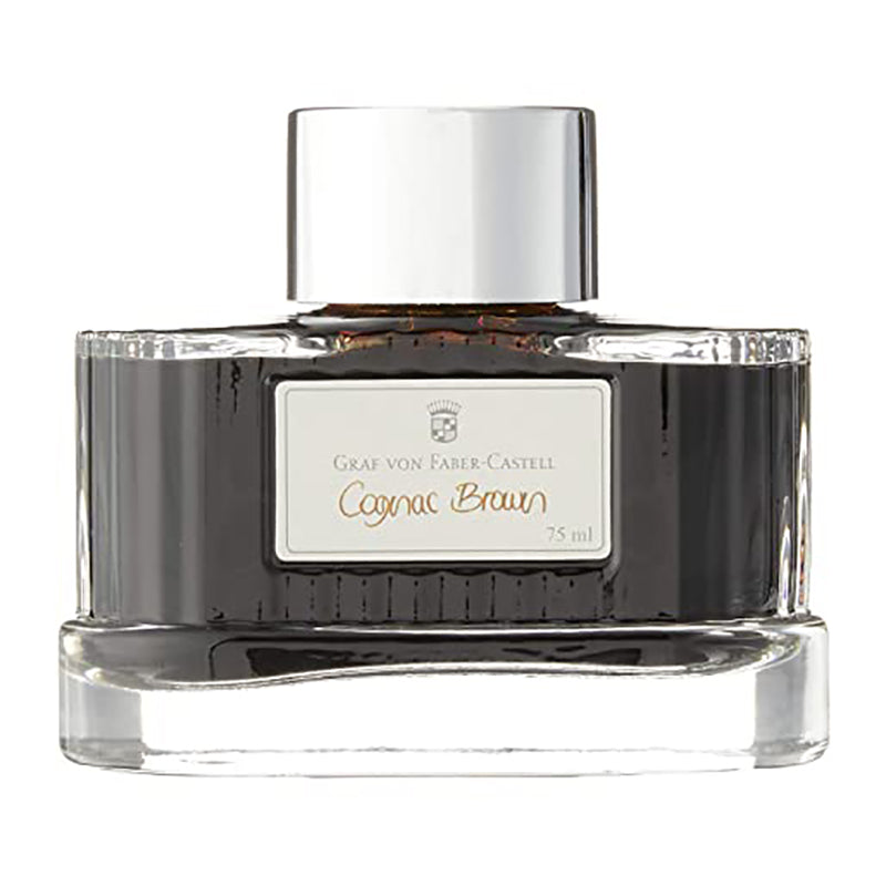 GRAF VON FABER CASTELL Ink Bottle 75ml Cognac