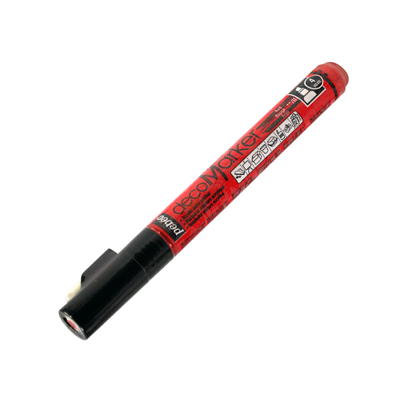 PEBEO decoMarker 4mm M Chisel Red