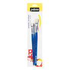 PEBEO Brush Set 1xPony 12R+2xWhite Bristle 8F/12F