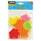 PEBEO Pack of 6 Basic foam stamps
