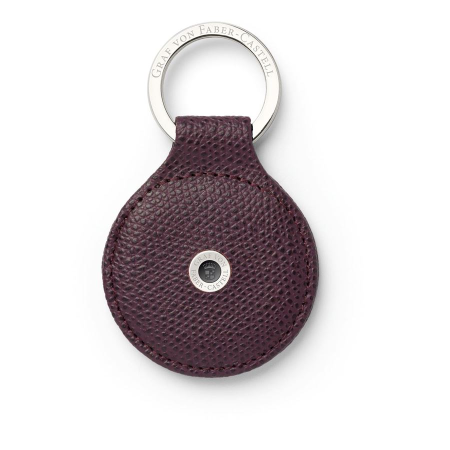 GVFC Key Ring Round Epsom Violet Blue