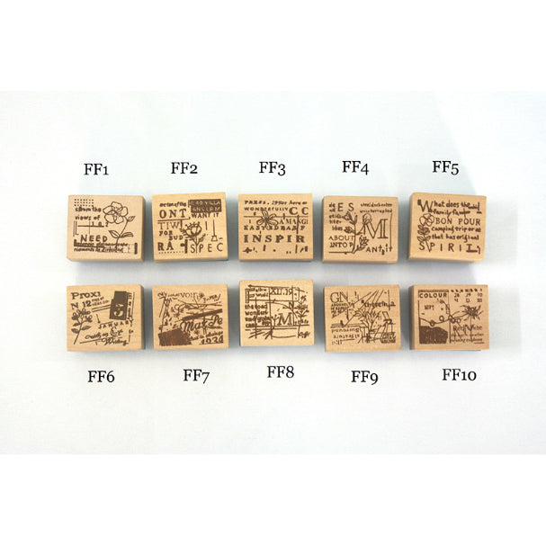 CHAMIL GARDEN Rubber Stamp - FF7