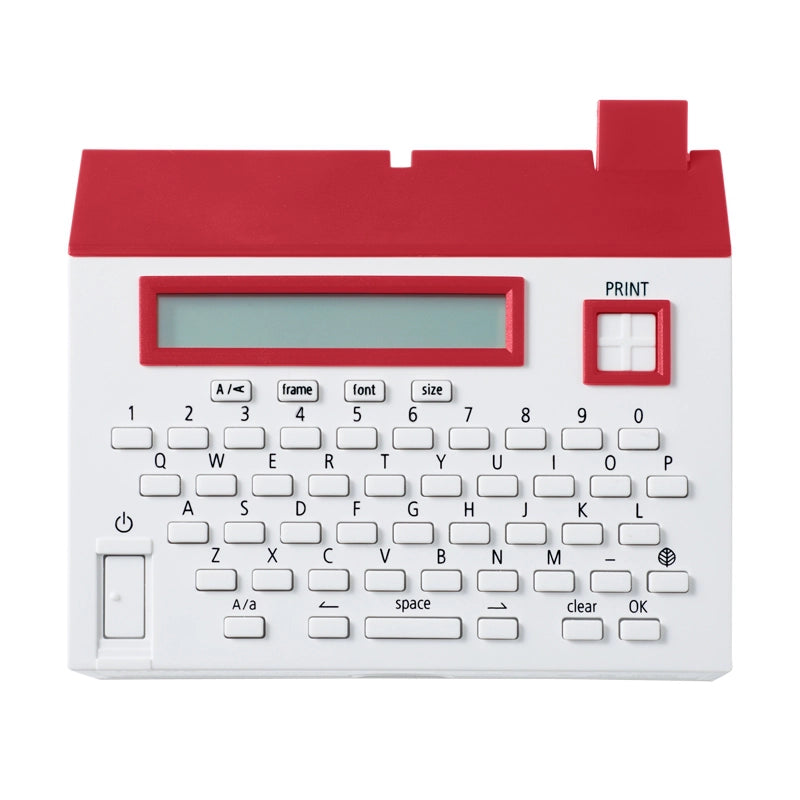 KING JIM Tepra Lite Label Printer LR20E Red