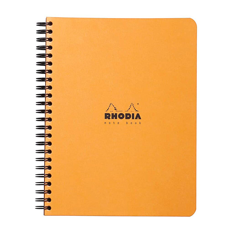 RHODIA Classic Notebook A5+160x210mm 5x5 Sq Orange Default Title