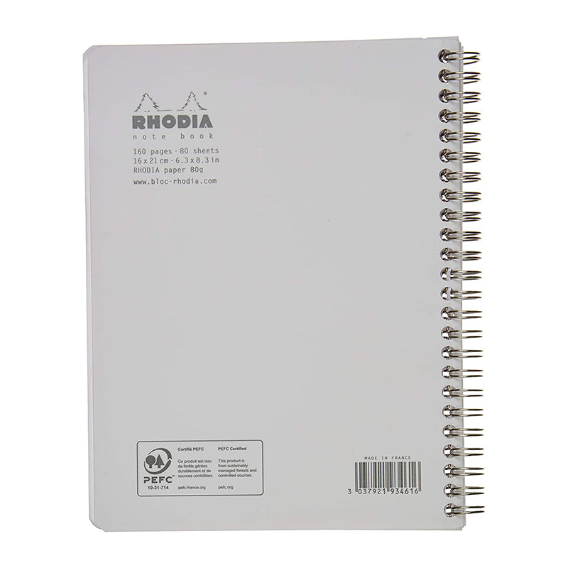 RHODIA Classic Notebook A5+ 160x210mm Lined White Default Title
