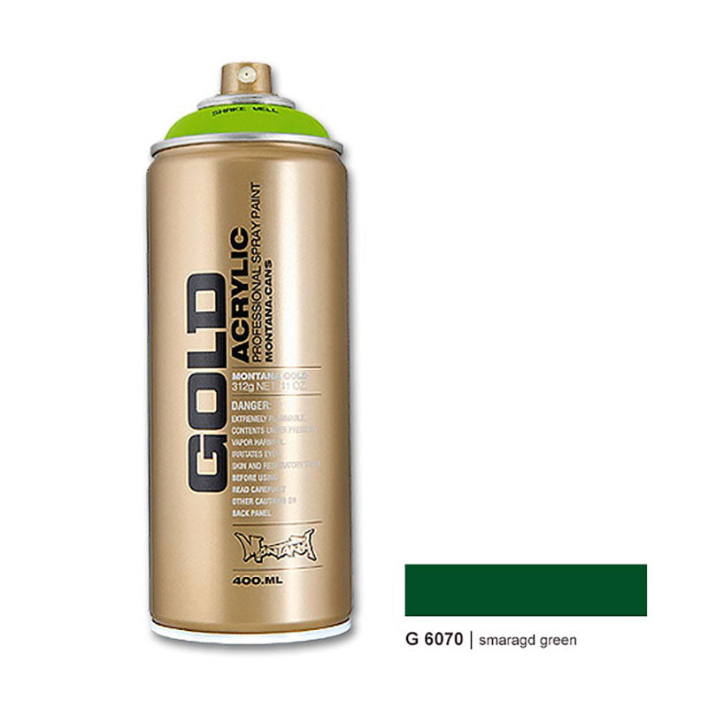 MONTANA Gold 400ml 6070 Smaragd Green