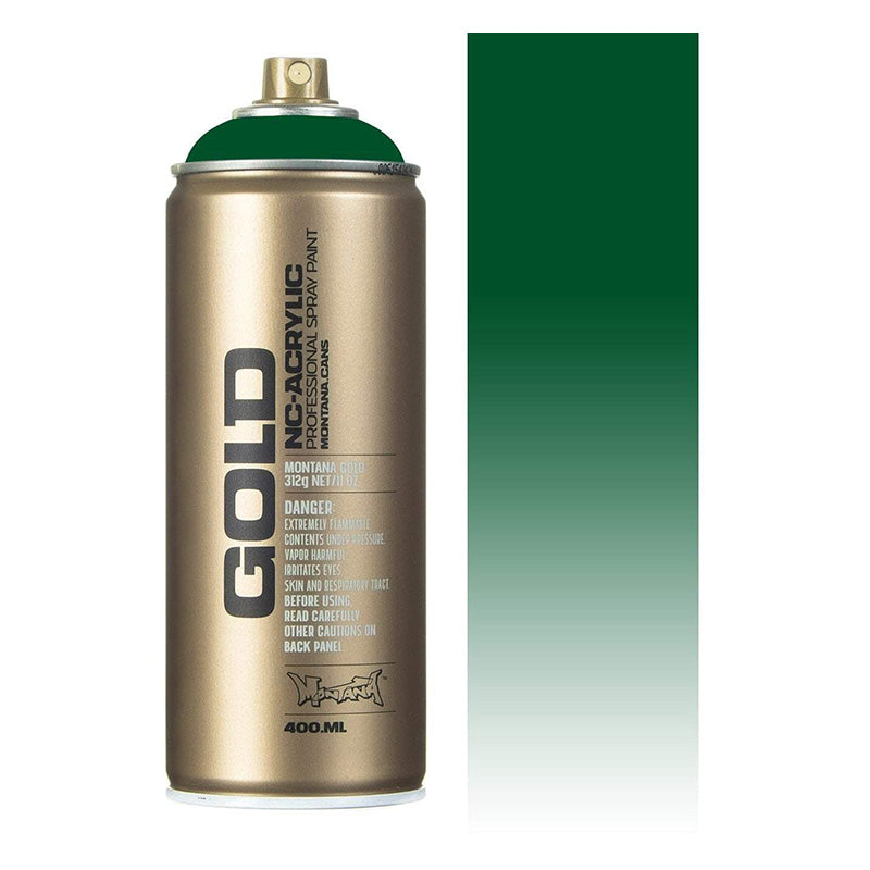 MONTANA Gold 400ml T6070 Transparent Smaragd Green