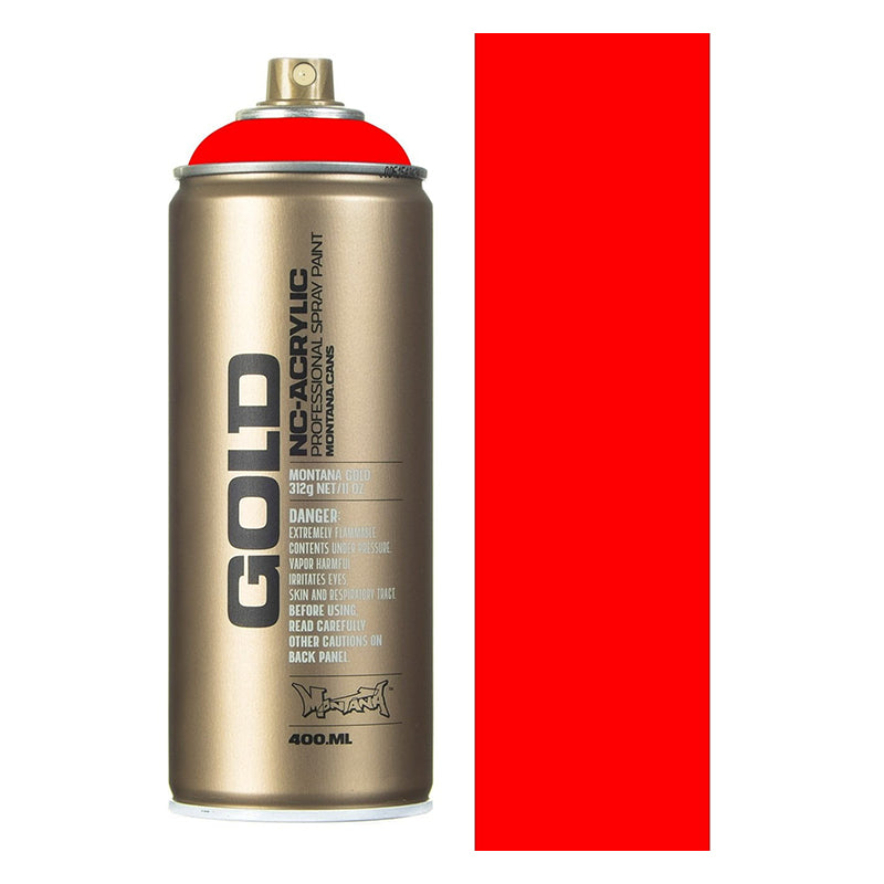 MONTANA Gold 400ml F3000 Fire Red