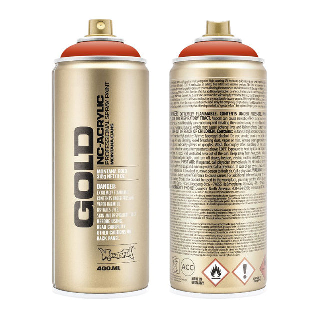 MONTANA Gold 400ml 2090 Red Orange