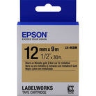 EPSON LK Tape Metallic 12mmx9mm Black on Gold