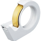 KOKUYO Karu-Cut Tape Dispenser Handy Type-L-White Default Title