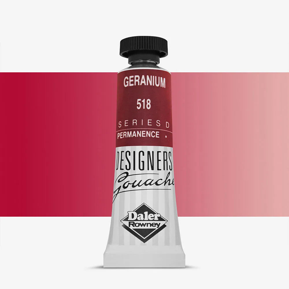 DALER ROWNEY Designers Gouache 15ml 518 Geranium