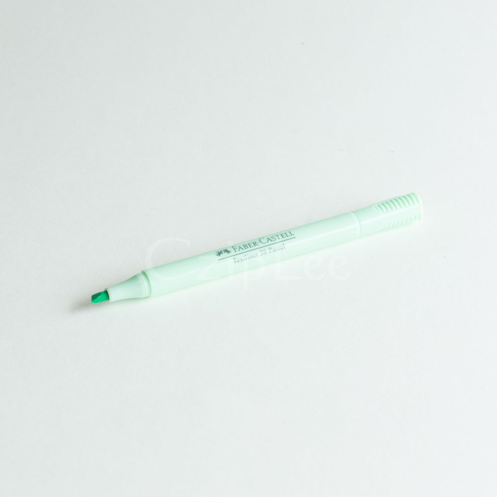 FABER-CASTELL Textliner 38 Pastel 158115 Light Green 1s Default Title