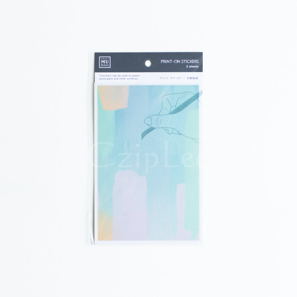 MU Print-On Sticker 2s 010-Summer Field