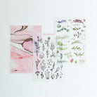 MU Print-On Sticker 3s 002-Romantic Garden