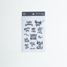 MU Print-On Sticker 2s 015-Wordings