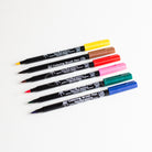 SAKURA Koi Brush Pen 6s Solid Color XBR-6B1