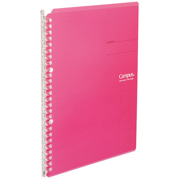 KOKUYO Smart Ring Notebook B5 Ruled Pink Default Title