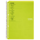 KOKUYO Smart Ring Notebook B5 Yellow Green Default Title