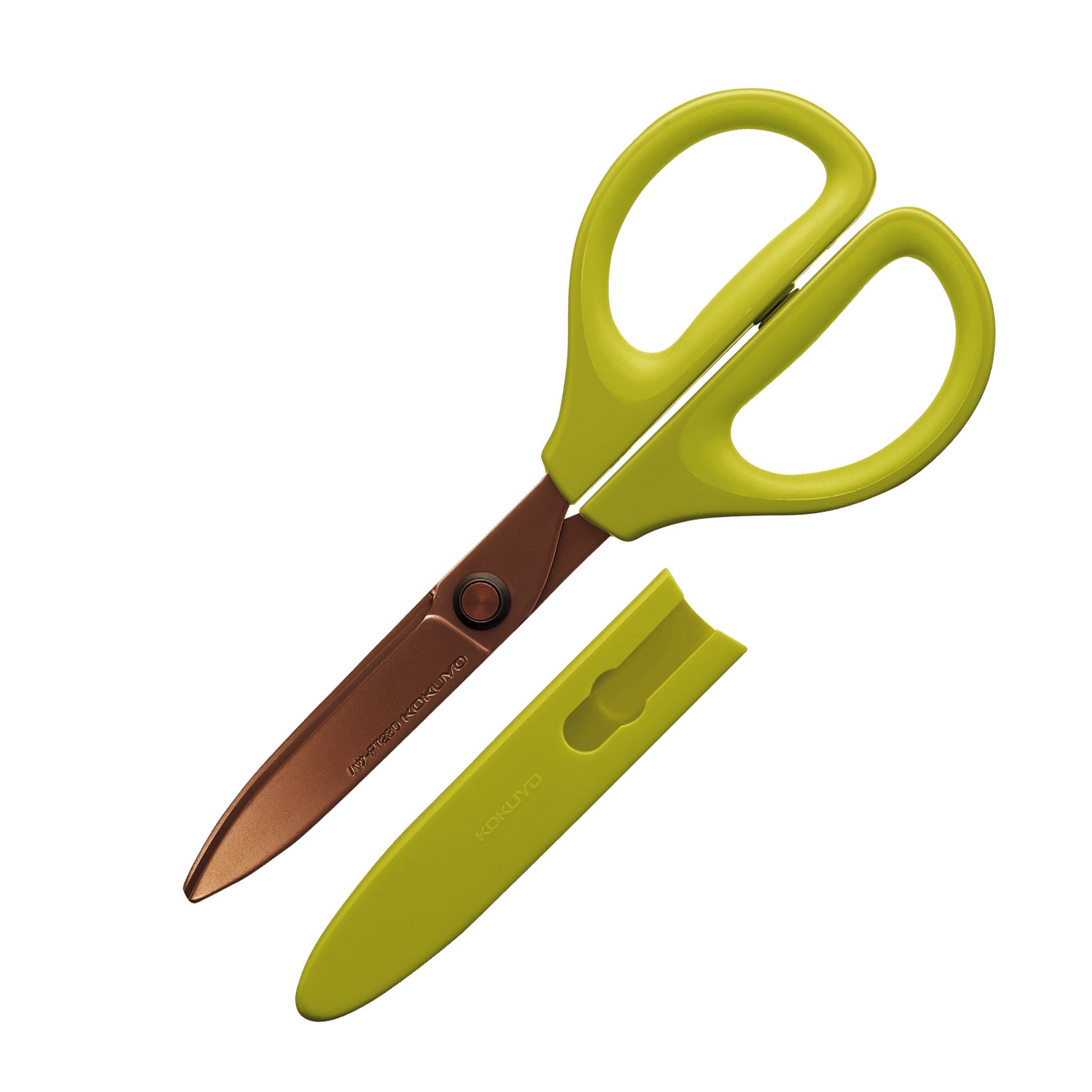 KOKUYO Saxa Scissors Titanium-Yellow Green Default Title